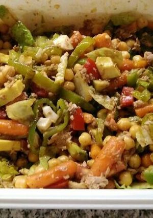 Foto principal de Ensalada de garbanzos
