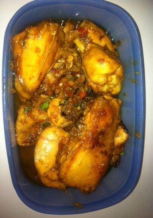 Foto resep Ayam kecap pedas manis