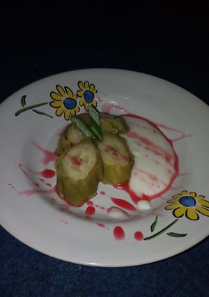 Foto resep Pisang ijo pandan