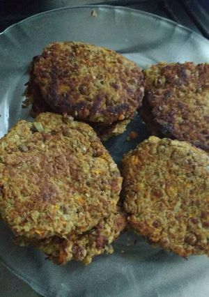 Una foto de Hamburguesas de lentejas