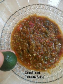 Foto resep Sambal terasi Untuk ayam penyet