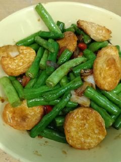 Foto resep Tumis Buncis Tofu Saus Tiram