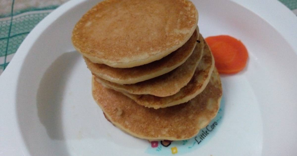 Resep Mpasi pancake ayam tepung sereal 11 month oleh Phiia Ajah Cookpad