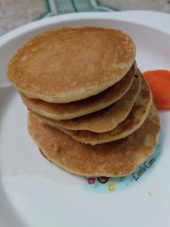 Foto resep Mpasi pancake ayam tepung sereal 11 month