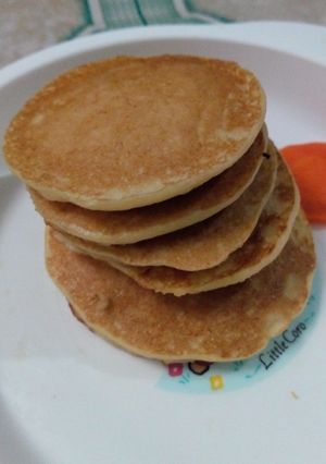 Foto resep Mpasi pancake ayam tepung sereal 11 month