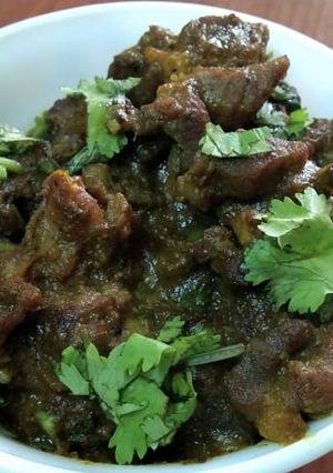A picture of Mutton chukka.