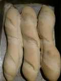 Pan casero tipo baguette