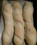 Pan casero tipo baguette