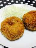 Super Meaty Menchi Katsu with Ground Beef and Pork