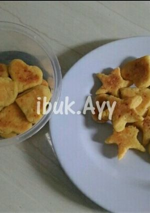 Foto resep Cookies keju teflon 3 bahan
