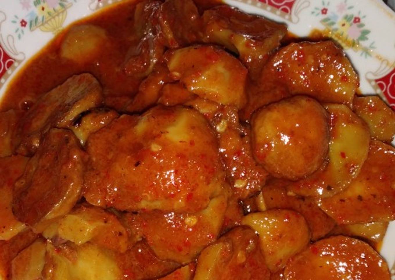 Rendang jengkol endol marendol 🤤🤤