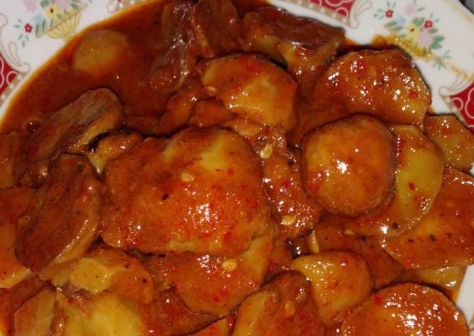 Rendang jengkol endol marendol 🤤🤤