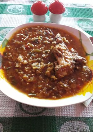 O poză a rețetei Varză dulce cu iepure.