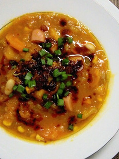 Una foto de Locro Vegano