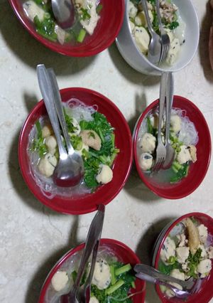 Foto resep Bakso ayam 🍄