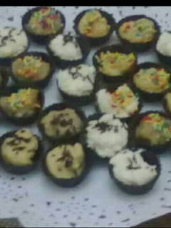 Una foto de Bombones rellenos de cremas y mousse
