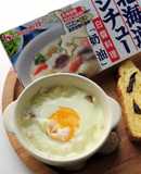 【北海道白醬烤】高麗菜燉烤半熟蛋