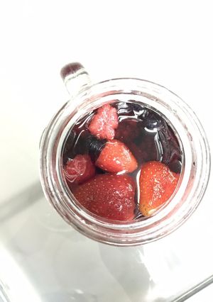 Una foto de Té de frutos rojos