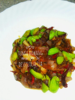 Foto resep Tumis bawang merah pete