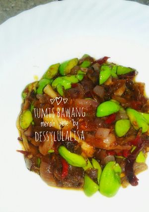 Foto resep Tumis bawang merah pete