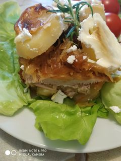 Magyaros rakott karaj recept fotója
