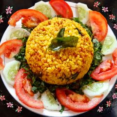 A picture of Lahsuni Mogar Moong Dal.