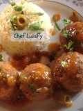Albóndigas en salsa de curry LuisFy