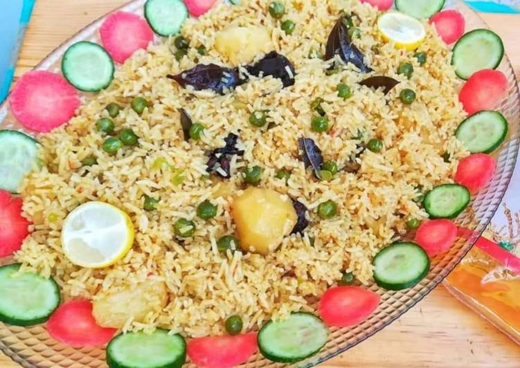 Easiest Way to Make Super Quick Homemade Matar Pulao