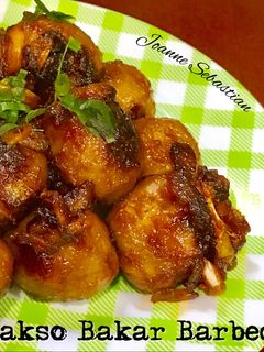 Foto resep Bakso Bakar Barbeque