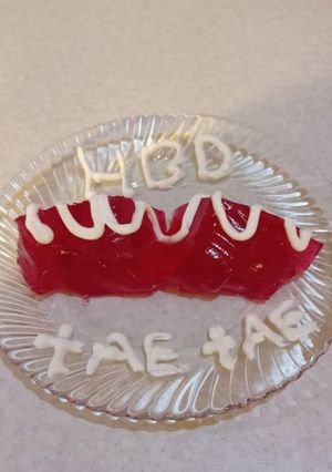 عکسی از دستور ژله تولد😂🤦🏼‍♀️(birthday jelly)
