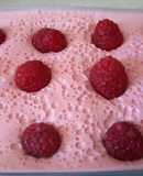 Mousse de frambuesa