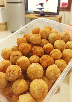 Foto resep Cimol pedas gurih anti meledak