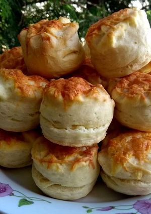 Tejfölös pogácsa másképpen recept fotója
