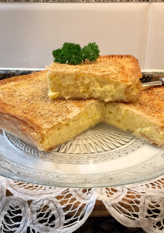 Una foto de Soufflé de queso, sin gluten