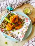 CORN PANEER CUTLET/ TIKKI