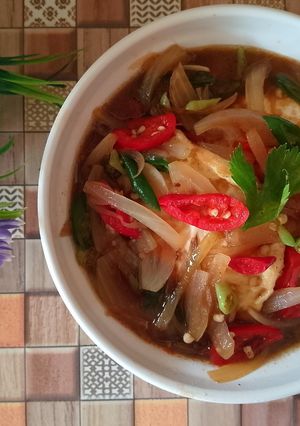 Foto resep Telur Ceplok Saus Tiram