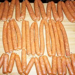 Argentinian chorizos A picture of Argentinian chorizos.