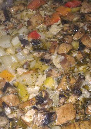 A picture of French Style Vegetarian Stew.
