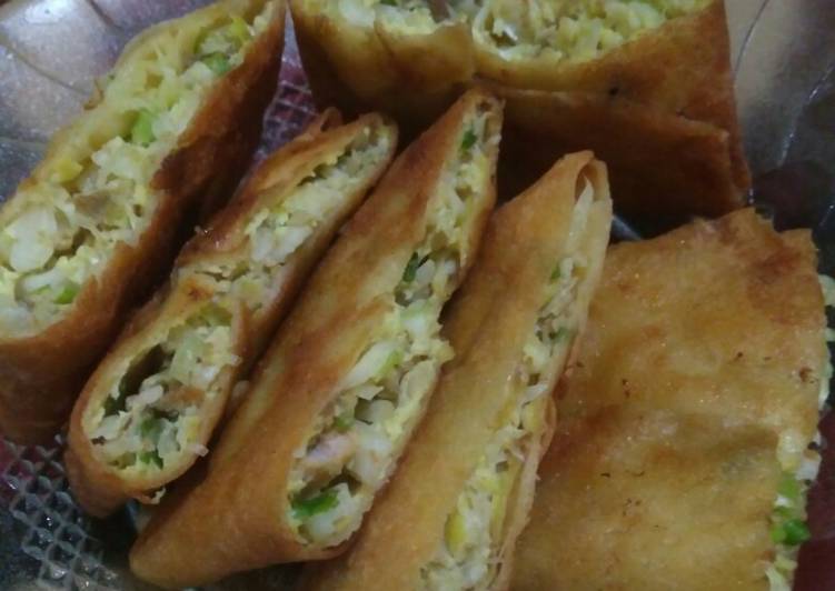 Martabak telor simple