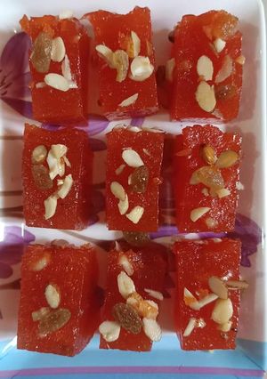 Bombay halwa (Bombay halwa recipe in tamil) செய்முறை முக்கிய புகைப்படம்