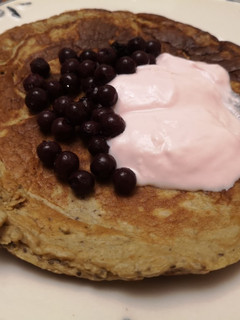 Una foto de Pancakes proteicos bajos en grasa