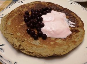 Una foto de Pancakes proteicos bajos en grasa