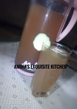 Tamarind juice (lemon tsamiya) ainihin hoton girkin