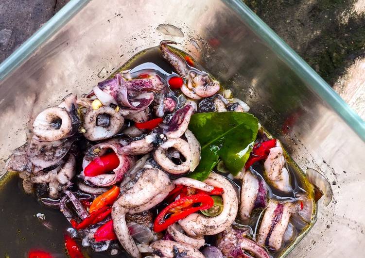 Resep Cumi Hitam Lezat