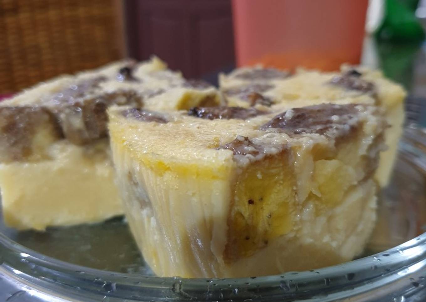 Kue pisang yummy aka amparan tatak persi modern dan simpel