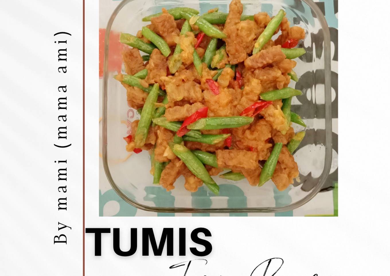 Tumis Tempe Buncis