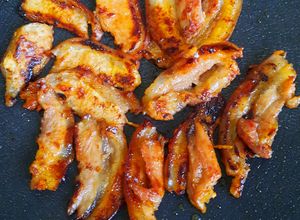 Hình của món Thịt ba chỉ nướng.