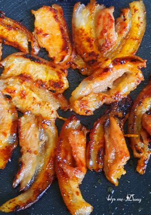 Hình của món Thịt ba chỉ nướng.