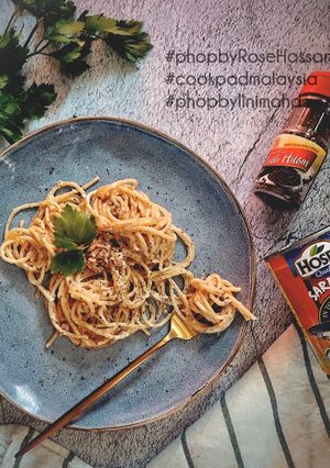 Gambar Sardine Mayo Spaghetti #phopbylinimohd #batch20