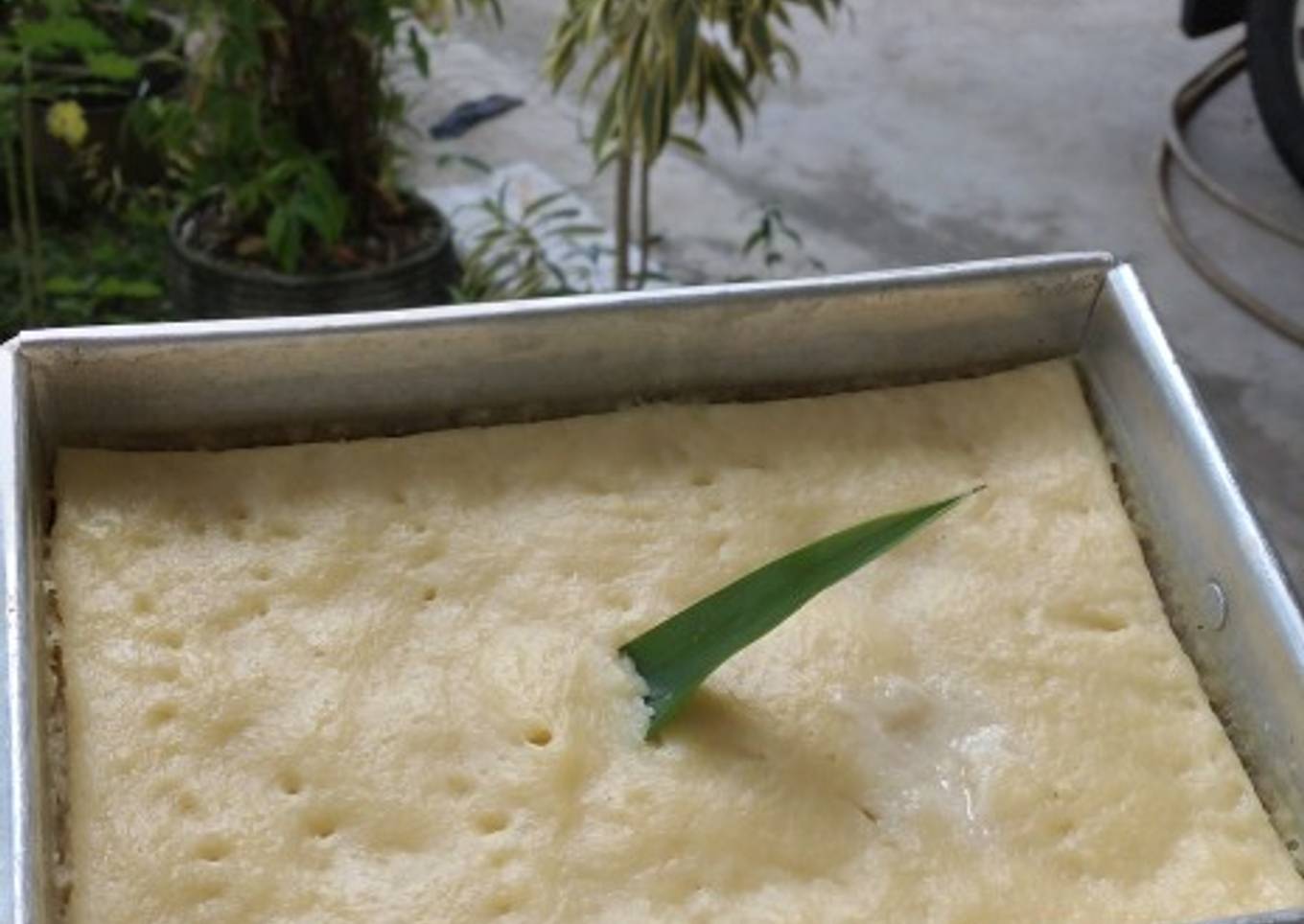 Kue Talam Kentang Kukus